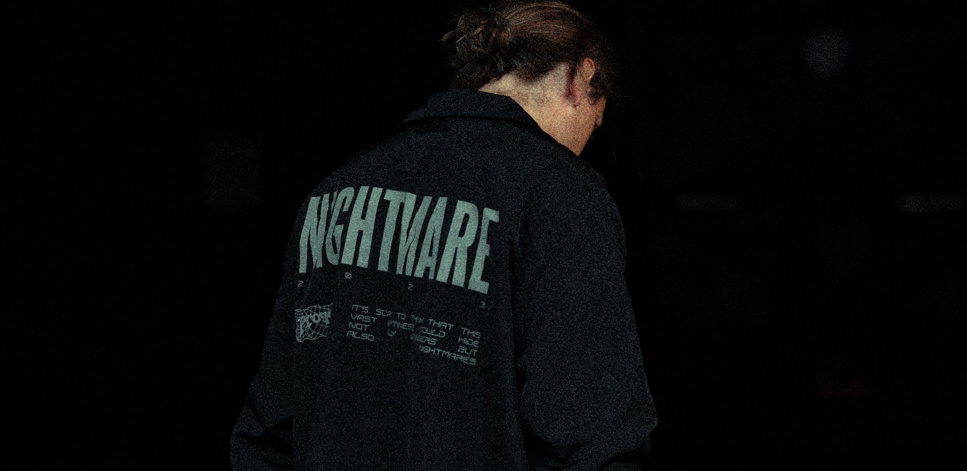 Nightmare coach jacket, back print