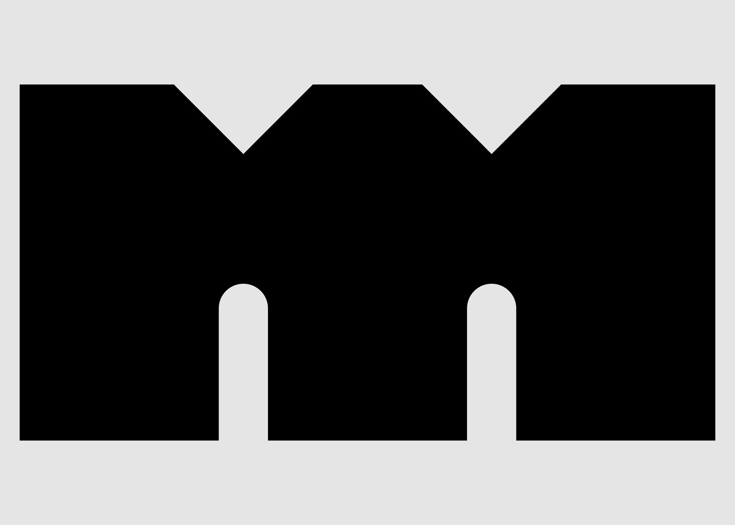 Themost M symbol, black on light