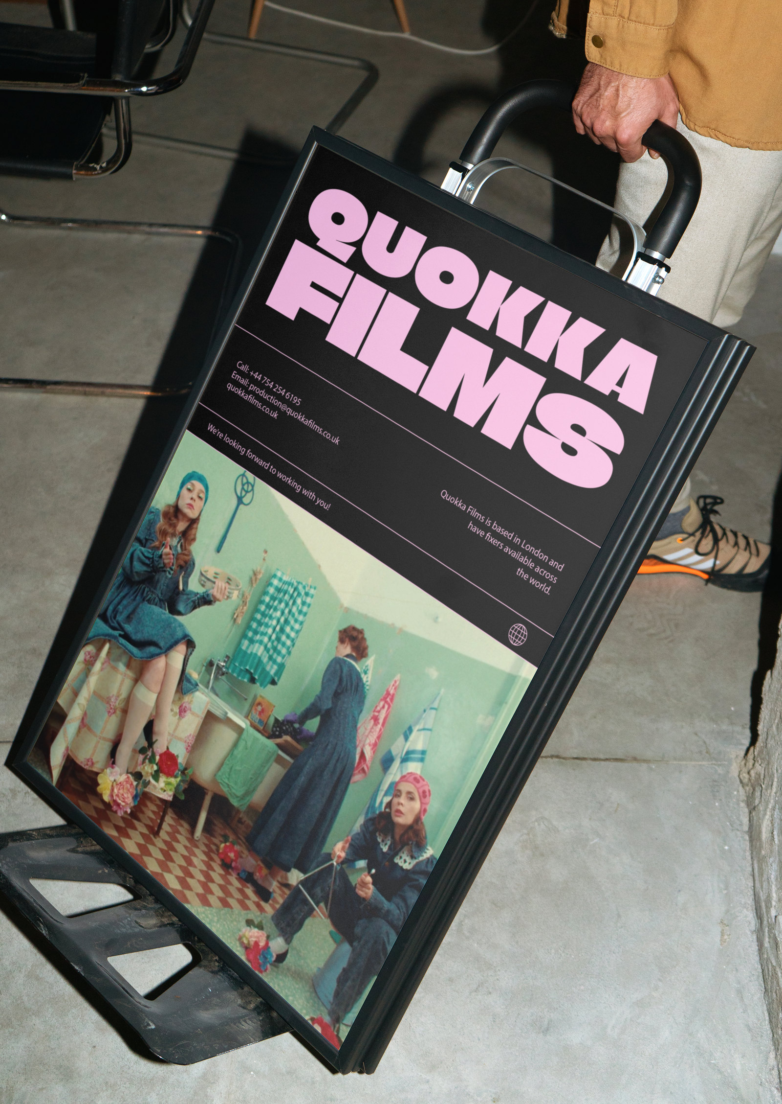 Quokka Films brand identity